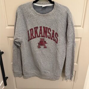 Gray Arkansas Sweatshirt